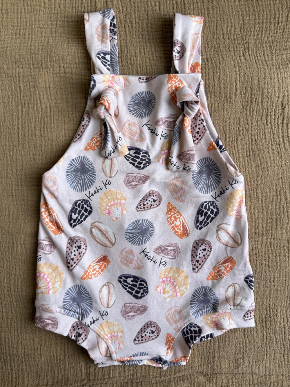 Hawaii Shell Baby Romper